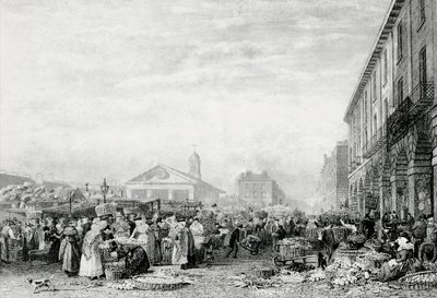 Covent Garden Market, 1824 by English School